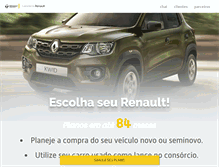 Tablet Screenshot of consorciorenault.com.br